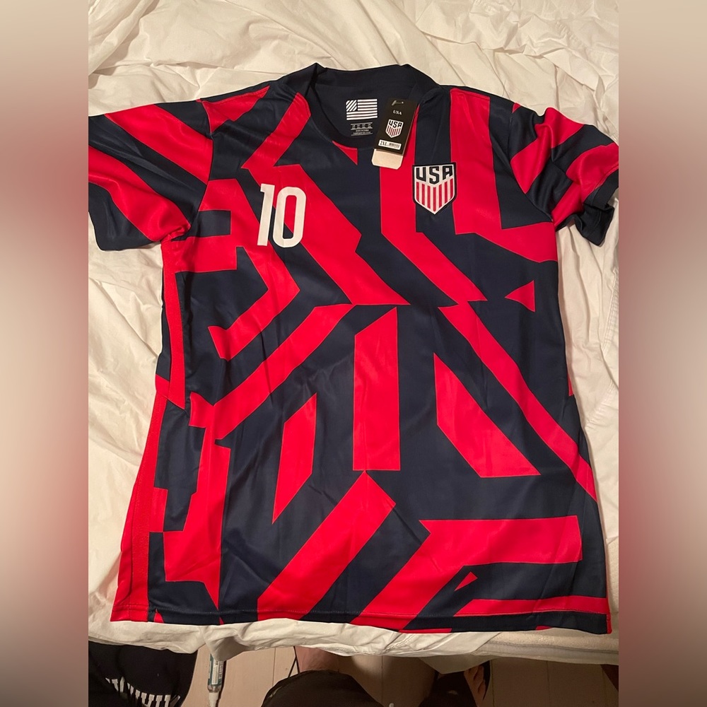 NWT Christian Pulisic USA Soccer Jersey XXL tags removed